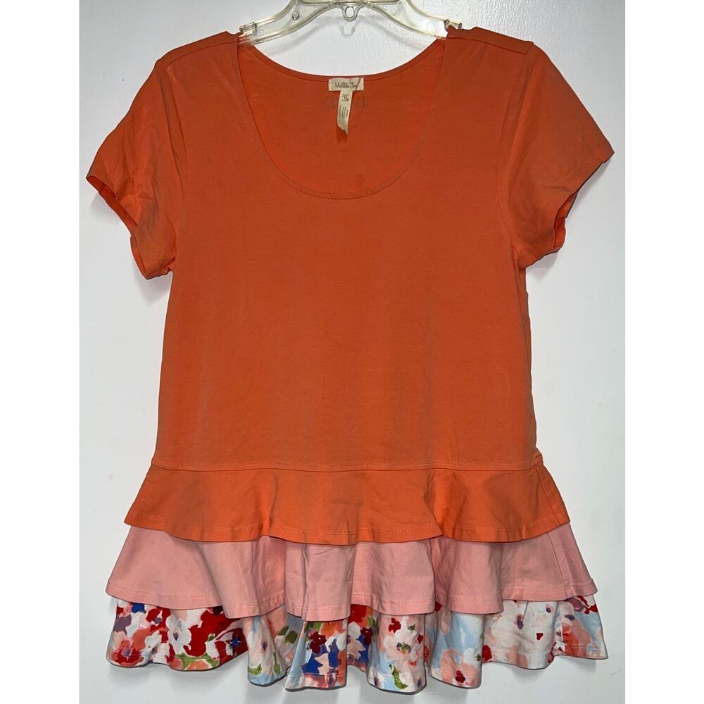 Matilda Jane Happy & Free Dream Puff Top M